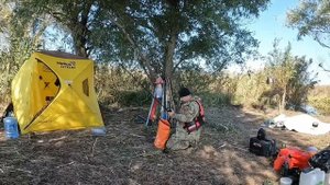 Рыбалка с друзьями. п.Вышка. Астраханская область. Ноябрь. Часть 2.