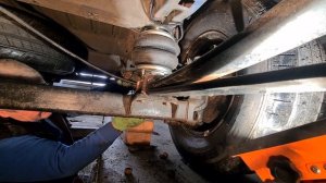 Установка пневмоподвески на Peugeot Boxer