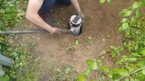 Бетонная винтовая опора для Вашего забора