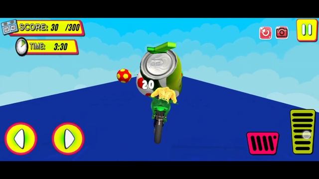 GAME KIDS | SUPERHERO TRICKY BIKE RACE (KIDS games) смотреть онлайн