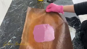 Ваза из изомальта. Декор для торта