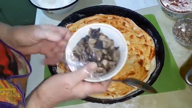 пицца из слоёного теста- готовим дома смотреть онлайн