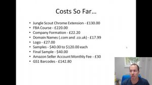 How Much MONEY Do You Need to Start SELLING on AMAZON FBA UK - Private Label Costs