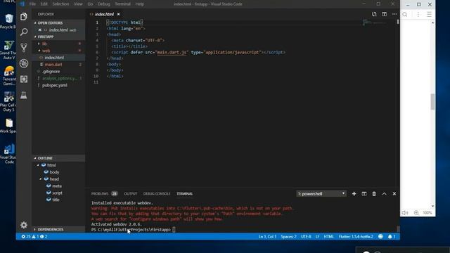 Flutter Tutorial 2019 : Installing Flutter on Windows 10 - Setup Flutter for Web+Android+iOS Apps