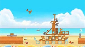 Official Angry Birds Rio Walkthrough Beach Volley 5-5