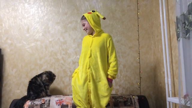 Пижама Кигуруми Пикачу с AliExpress
