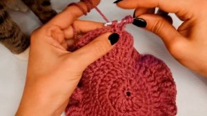 Урок вязания крючком №3 Грелка для чайника.