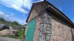 отделка арт-бетоном частного гаража