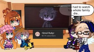 Afton's + Henry react to Michael Memes | MY AU! | Izuku Afton | GC | a lil Henry x William | Drama