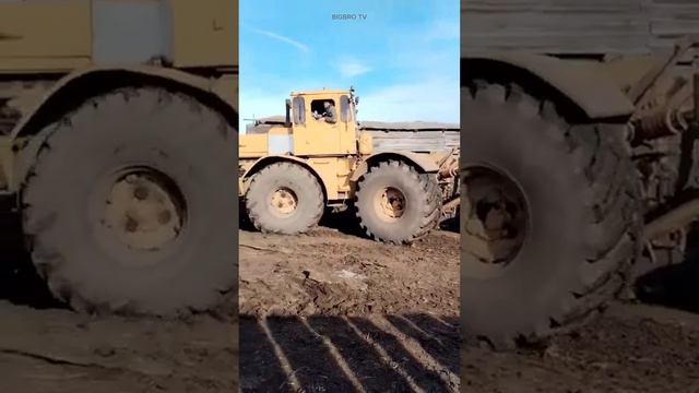 КИРОВЕЦ БУКСИР #shorts #ссср #кировец #trending #funnyshorts #funny #помощь #tractor #top #bigbrotv