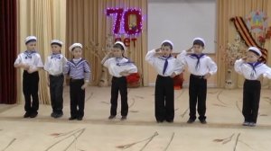 Детский сад №1"Соловушка", г.Павловский Посад. Танец "Яблочко"