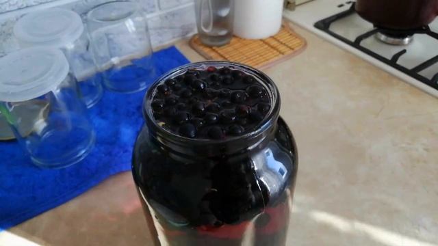 Черника/Компот из черники на зиму/Варенье из черники смотреть онлайн