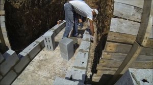 Цоколь.Погреб гараж.Смотровая яма.Ступеньки.