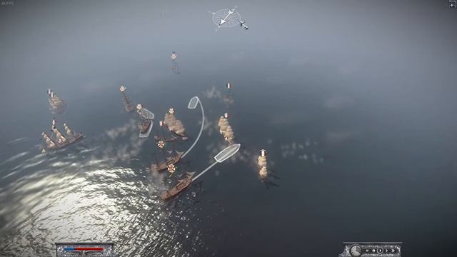 Napoleon: Total War Naval Battle 1vs1 смотреть онлайн
