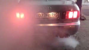 Ауди А8 выхлоп