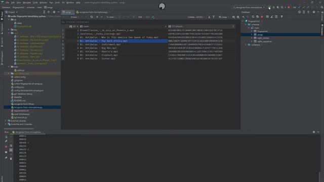 How to create your own Shazam (audio recognition) with Python in Windows10 - Part2 смотреть онлайн