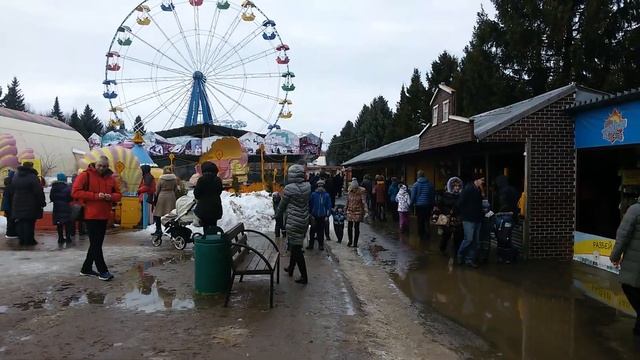. Южно-приморский парк. Проводы масленицы.