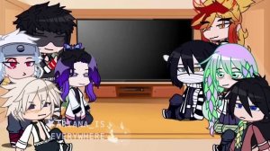 [Hashira react to Giyuu as Dazai Osamu]Part 1//KNY x BSD x GC//Gacha Reaction//Kimetsu No yaiba