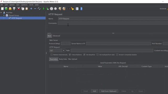 Load Testing an ASP.net API using JMeter