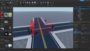 Штраф за проезд на красный свет светофора / roblox studio роблокс студио / туториал / tutorial