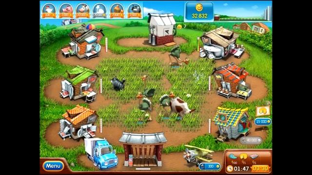 Farm frenzy 2 only GOLD (level 84) Costume street 2 Веселая ферма 2 Костюмная 2 (уровень 84) Золото смотреть онлайн