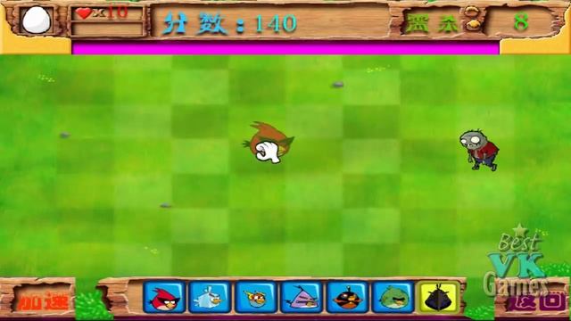 Angry Birds Space Vs Zombies Hacked Game Walkthrough All Levels 1-10 смотреть онлайн