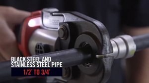Аккумуляторный пресс-инструмент RIDGID RP 240-B и RIDGID RP 241-B Обжимные клещи монтаж фиттинга