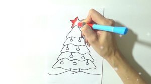 Ёлочка / Рисунок для детей / Новогодние рисунки