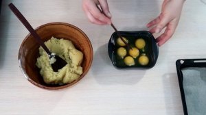Пирожное Шу с заварным кремом и хрустящим кракелином