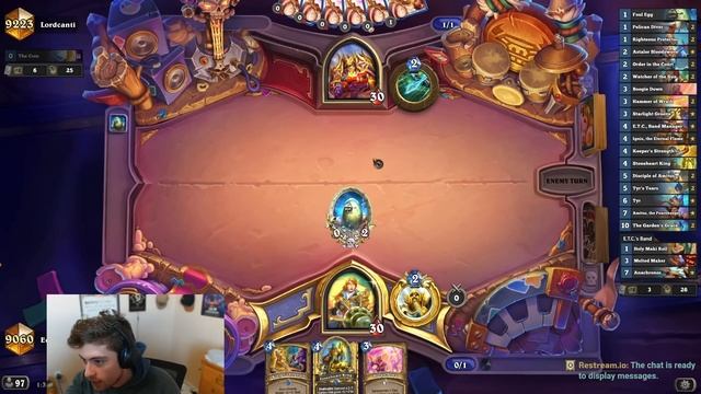 Earthen Paladin is ACTUALLY Pretty Good - Legend to Rank 1 - Hearthstone смотреть онлайн
