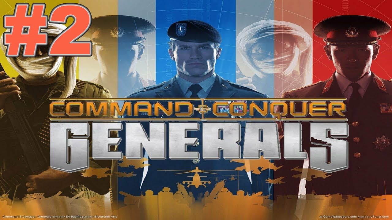 ▶Command and Conquer: Generals - Zero Hour. Поединок: Генерал Тао против Генерал Тоунс. #2
