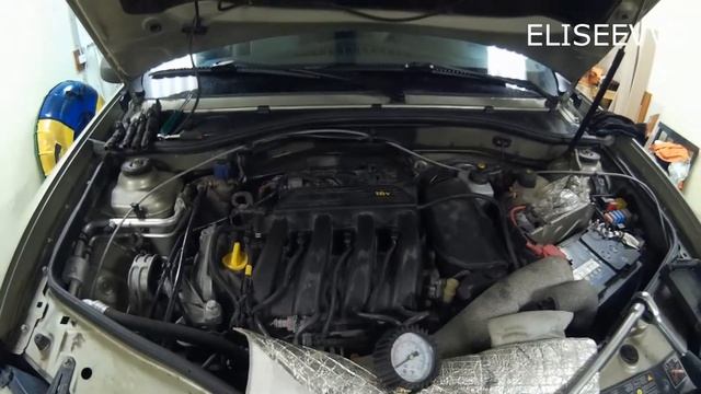 измерение компрессии в двигателе К4М РЕНО ДАСТЕР смотреть онлайн