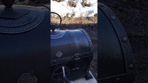мангал в виде сундука