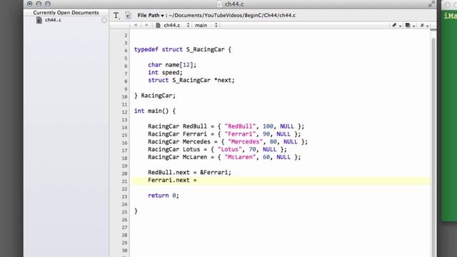 Beginning C Programming - Part 44 - Data Structures & Linked Lists #3 смотреть онлайн
