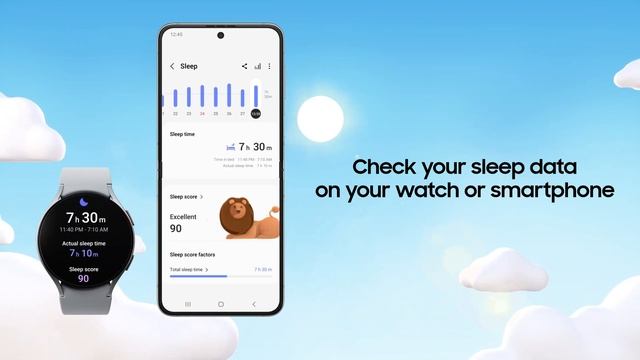 Galaxy Watch6 | Watch6 Classic: How to track your sleep | Samsung смотреть онлайн