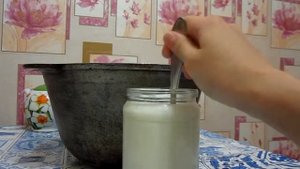 Кефир из домашнего молока