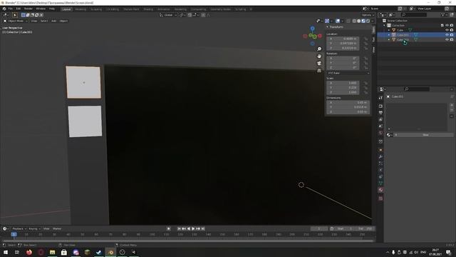 Гайд! Создание и экспорт модели из Blender в Unity + экспорт и настройка материала объекта