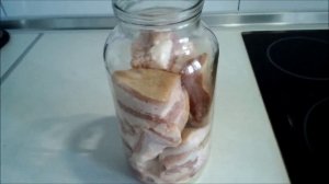Сало в рассоле Солим сало Простой Вкусный рецепт