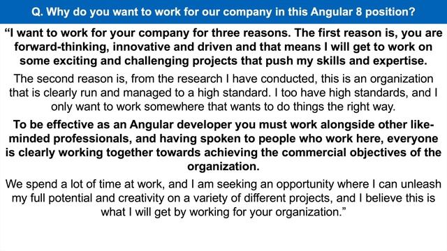 ANGULAR 8 INTERVIEW QUESTIONS & ANSWERS!