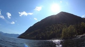 Телецкое озеро сентябрь 2019 года.