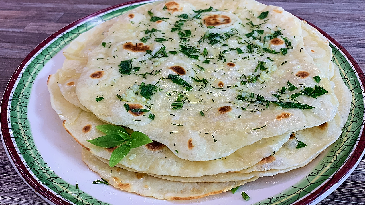 ЛЕПЕШКИ на сковороде. Рецепт лепешек без дрожжей