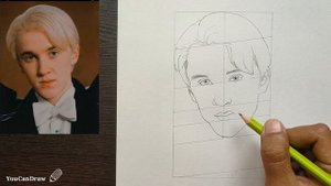 How to draw Draco Malfoy from Harry Potter step by step | Drawing Tutorial | YouCanDraw