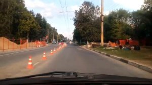 Ремонт дороги на улице Суворова город Иваново