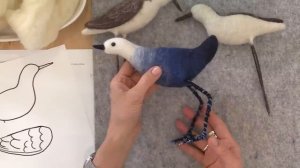 Needle Felting a Shore Bird: Sandpiper Tutorial