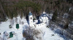 Космический Свято-Андреевский храм близ места гибели Гагарина и Серегина