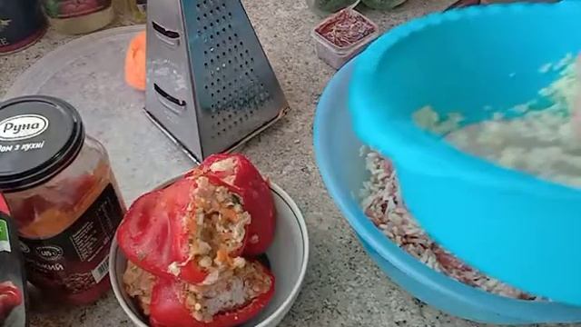 Ленивые голубцы и фаршированные перцы.