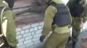 Приёмка блатных  работа ОМОНа)