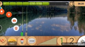 как поймать рыбу карп на локации лесное озеро