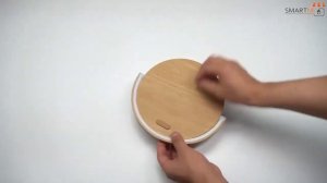 Колонка, ночник, подставка с беспроводной зарядкой Xiaomi Ezvalo Wood Pattern LYYD01
