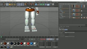 Синема 4д/ Cinema 4D/ Как создать анимацию ходьбы без морок?